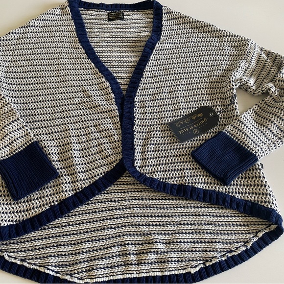 NEW United By Blue Organic Cotton Open Cardigan size Large - Picture 2 of 4